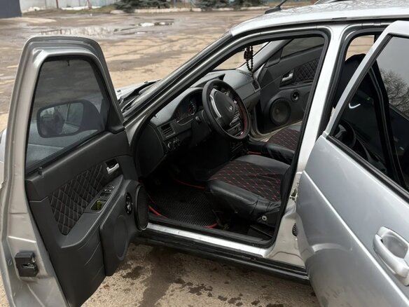 2013 Lada (ВАЗ) Priora I, серебристый - вид 12
