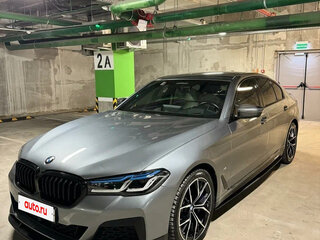 2020 BMW 5 серии 530d xDrive VII (G30/G31/G38) Рестайлинг, серый, 5650000 рублей, вид 2