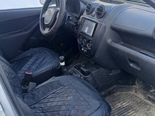 2014 Lada (ВАЗ) Granta I, серебристый, 170000 рублей, вид 4
