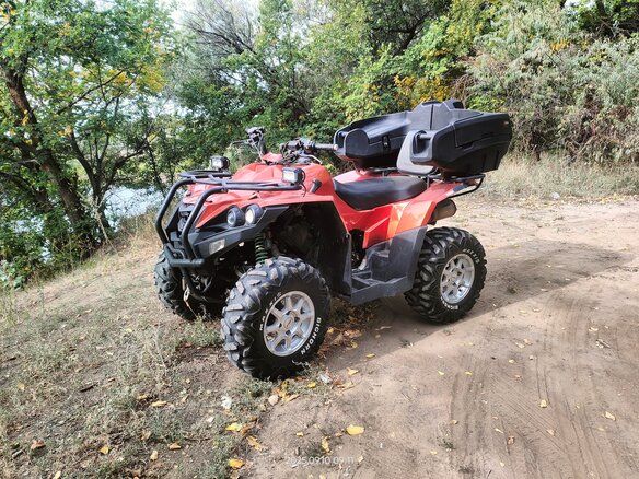 2011 Stels ATV-800, оранжевый, 480000 рублей - вид 6