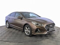 2018 Hyundai Sonata VII (LF) Рестайлинг, коричневый - вид 2