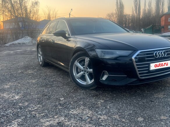 2019 Audi A6 40 TDI V (C8), чёрный, 3000000 рублей - вид 2