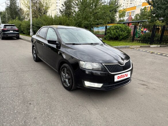 2015 Skoda Rapid I, чёрный - вид 2