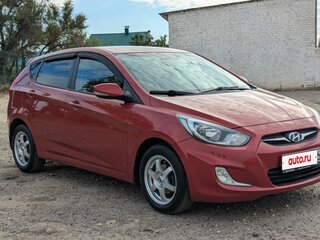2011 Hyundai Solaris I, красный, 750000 рублей, вид 2