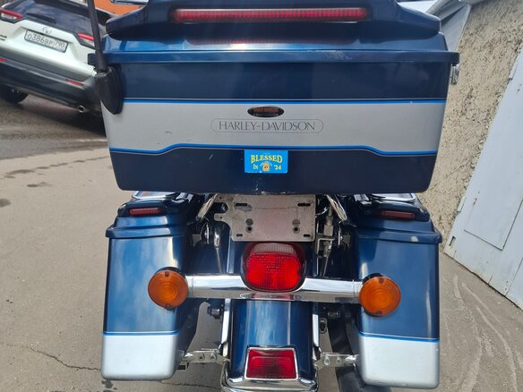 2001 Harley-Davidson Electra Glide, синий, 530000 рублей - вид 7
