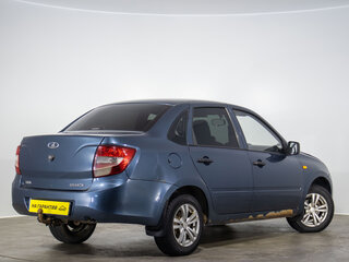 2013 Lada (ВАЗ) Granta I, синий, 279000 рублей, вид 4