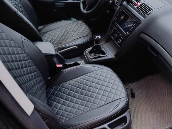 2008 Skoda Octavia II (A5), чёрный, 600000 рублей - вид 9
