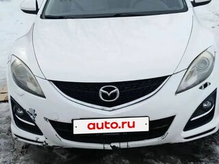 2010 Mazda 6 II (GH) Рестайлинг, белый, 780000 рублей, вид 1