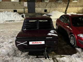 2008 Lada (ВАЗ) 2107, пурпурный, 200000 рублей, вид 4