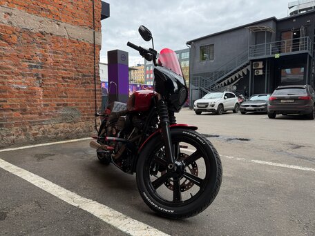 2022 Harley-Davidson Street Bob, красный, 1300000 рублей, вид 5