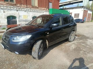 2006 Hyundai Santa Fe II, чёрный, 800000 рублей, вид 2