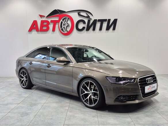 2014 Audi A6 IV (C7), чёрный, 1955000 рублей