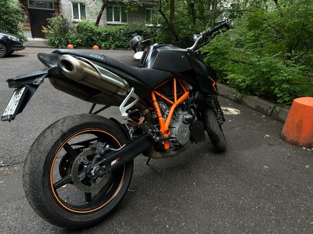 2007 KTM 990 Super Duke, чёрный, 395000 рублей, вид 3