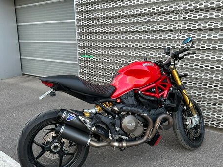 2014 Ducati Monster 1200, красный, 640000 рублей, вид 4