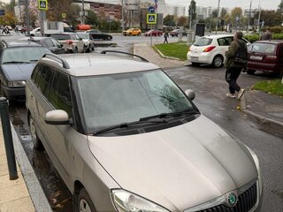 2011 Skoda Fabia II Рестайлинг, серый, 805000 рублей, вид 2