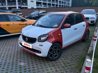 2017 Smart Forfour II, белый, 600000 рублей, вид 2