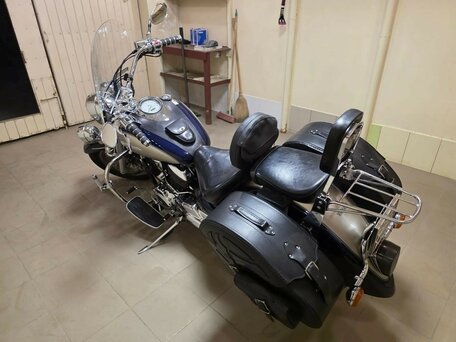 2007 Yamaha XVS1100, синий, 640000 рублей, вид 3