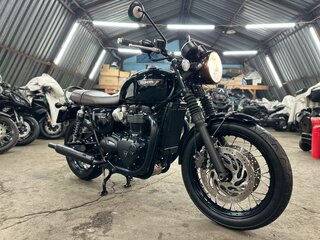 2020 Triumph Bonneville T120, чёрный, 1270000 рублей, вид 1