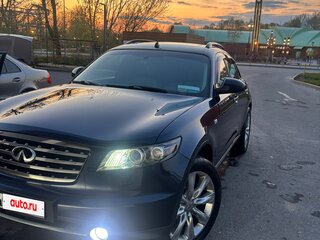2007 Infiniti FX35 I (S50) Рестайлинг, синий, 1190000 рублей, вид 3