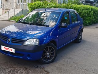 2008 Renault Logan I, синий, 350000 рублей, вид 3