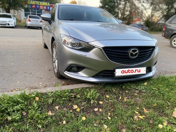 2012 Mazda 6 III (GJ), серебристый, 1479600 рублей - вид 1