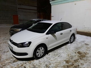 2013 Volkswagen Polo V, белый, 760000 рублей, вид 1