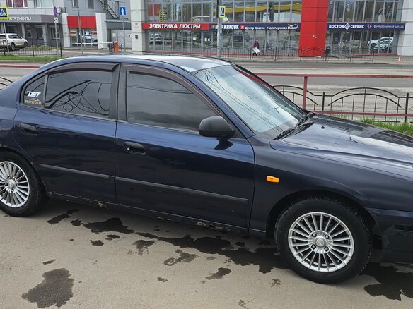 2003 Hyundai Elantra III (XD2) Рестайлинг, синий, 210000 рублей - вид 9
