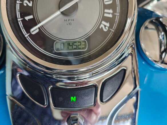 2011 Harley-Davidson Heritage, голубой, 1150000 рублей - вид 3