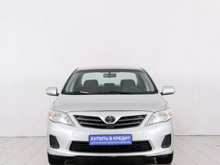 2012 Toyota Corolla X (E140, E150) Рестайлинг, серебристый, 949000 рублей, вид 2