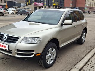 2003 Volkswagen Touareg I, серый, 900000 рублей, вид 1
