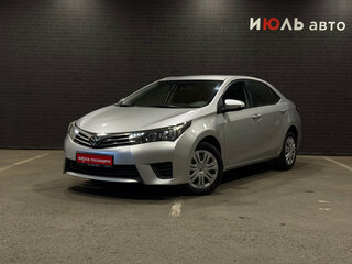 2014 Toyota Corolla XI (E160, E170, E180), серебристый, 1290000 рублей, вид 1