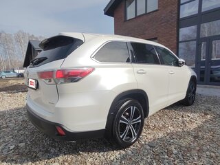 2014 Toyota Highlander III (XU50), белый, 2600000 рублей, вид 5