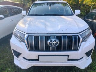 2014 Toyota Land Cruiser Prado 150 Series Рестайлинг 1, белый, 2800000 рублей, вид 1