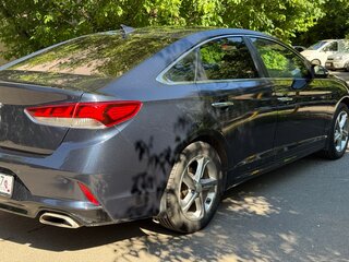 2018 Hyundai Sonata VII (LF) Рестайлинг, синий, 1390000 рублей, вид 5