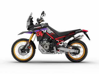 2026 Aprilia Tuareg 660, чёрный, 1950000 рублей, вид 4