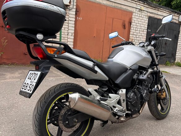 2004 Honda CBF 600, серебристый, 455000 рублей - вид 3