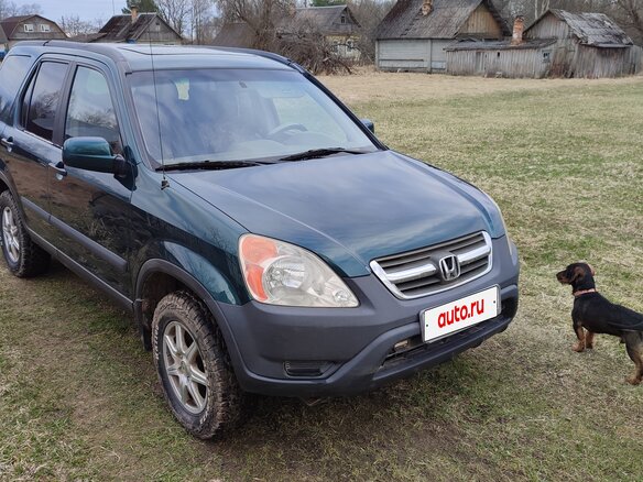 2003 Honda CR-V II, зелёный, 700000 рублей - вид 1
