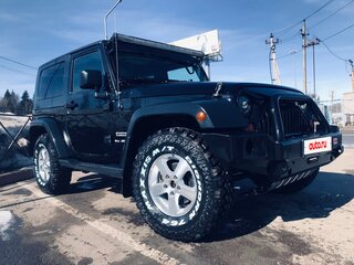 2008 Jeep Wrangler III (JK), чёрный, 1810000 рублей, вид 1
