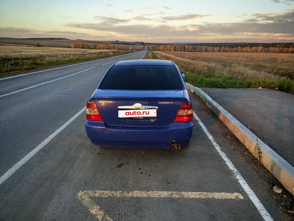 2002 Toyota Corolla IX (E120, E130), синий, 270000 рублей - вид 3