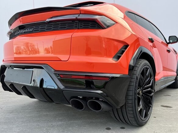 2026 Lamborghini Urus SE I Рестайлинг, оранжевый - вид 3
