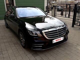 2019 Mercedes-Benz S-Класс 450 VI (W222, C217) Рестайлинг, чёрный, 5400000 рублей, вид 3