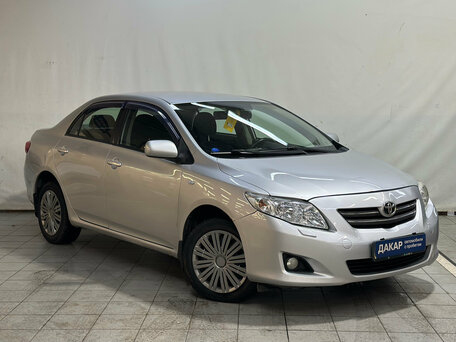 2008 Toyota Corolla AMT X (E140, E150), серебристый, 590000 рублей, вид 2