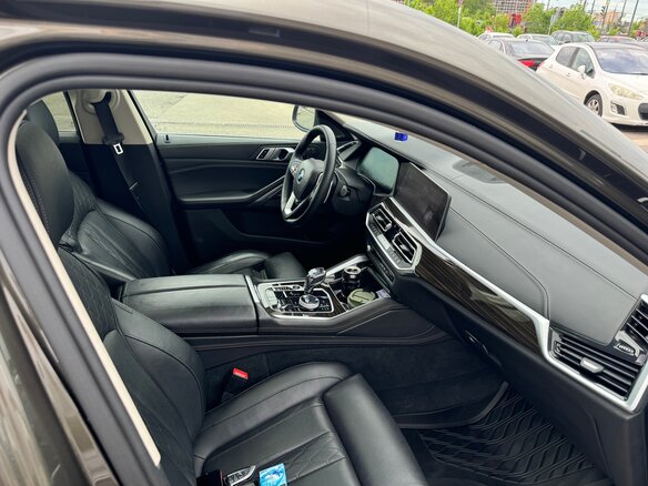 2020 BMW X6 40i III (G06), зелёный, 5830000 рублей - вид 8