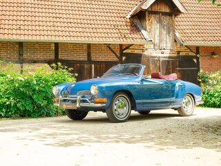 1970 Volkswagen Karmann-Ghia I (Type 14), синий, 6800000 рублей, вид 2