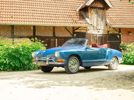 1970 Volkswagen Karmann-Ghia I (Type 14), синий, 6800000 рублей, вид 2