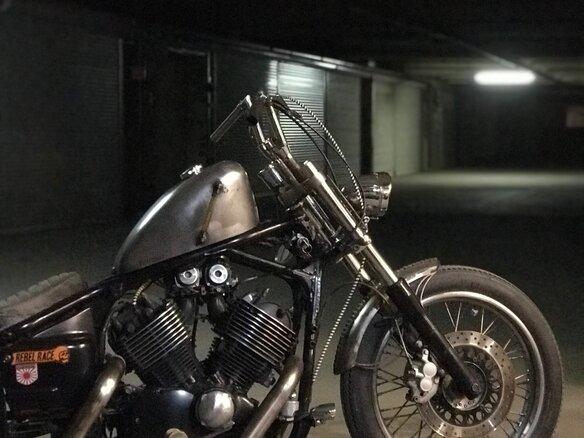 1996 Yamaha XVS400 Drag Star, чёрный, 450000 рублей - вид 9