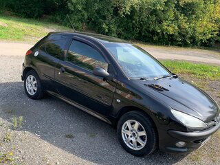 2008 Peugeot 206, чёрный, 195000 рублей, вид 2