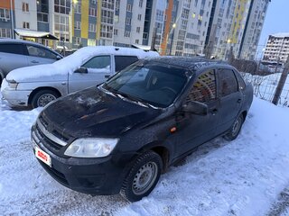 2014 Lada (ВАЗ) Granta I, чёрный, 230000 рублей, вид 1