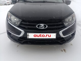 2020 Lada (ВАЗ) Granta I Рестайлинг, чёрный, 740000 рублей, вид 1