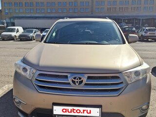 2012 Toyota Highlander II (XU40) Рестайлинг, бежевый, 2449000 рублей, вид 2